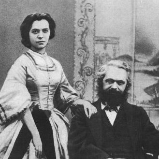Karl Marx mit Jenny geb. von Westphalen