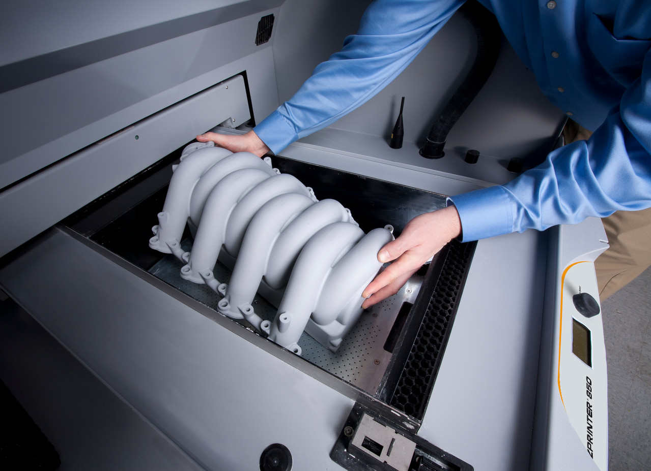 3D Modell aus dem 3D Drucker ZPrinter ProJet x60