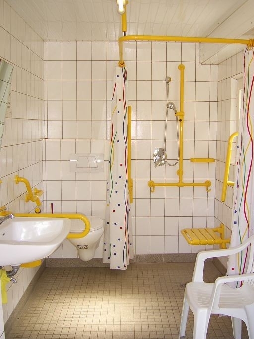 Barrierefreies Waschhaus