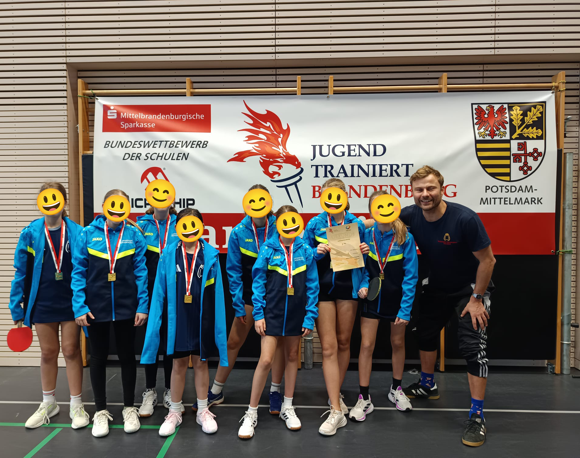 Landesmeisterinnen im Tischtennis – nächster Halt: Bundesfinale! 🏓