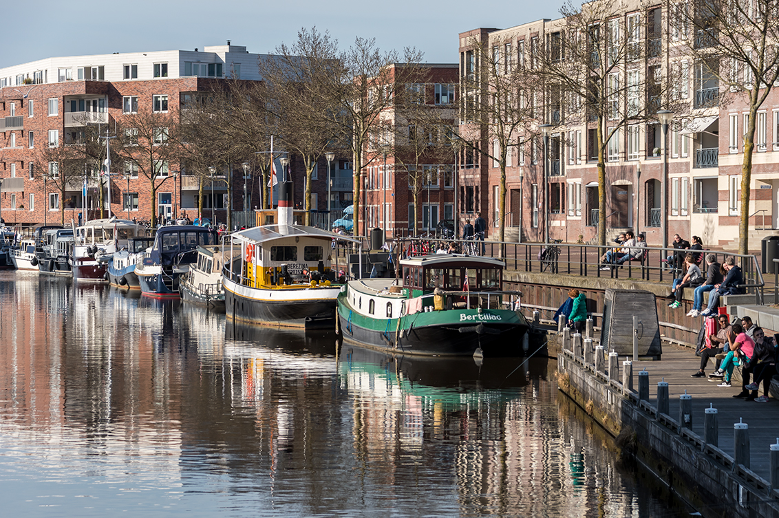 De eerste lentedag in Amersfoort