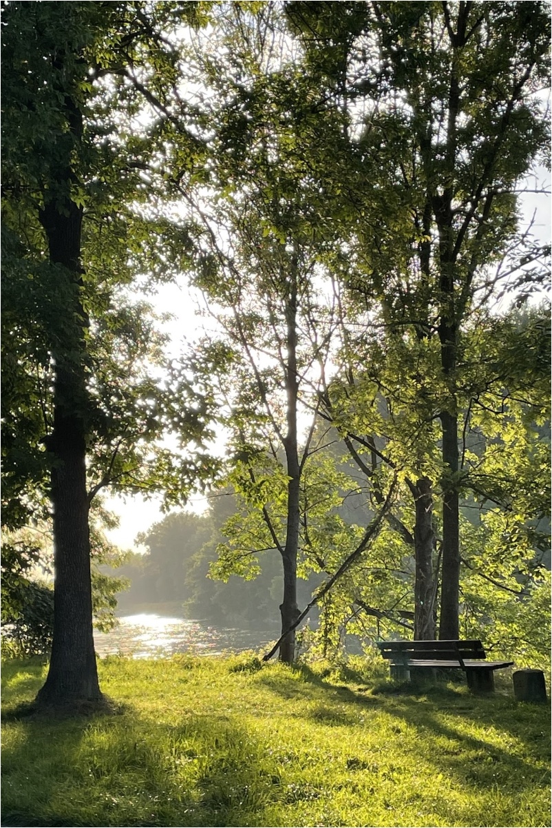 1. Platz: Günther Nissler "Verweilplätzchen an der Isar"