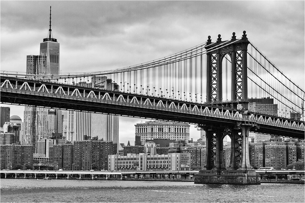 1. Platz: Anita Engel-Schober: "New York Manhattan Bridge"