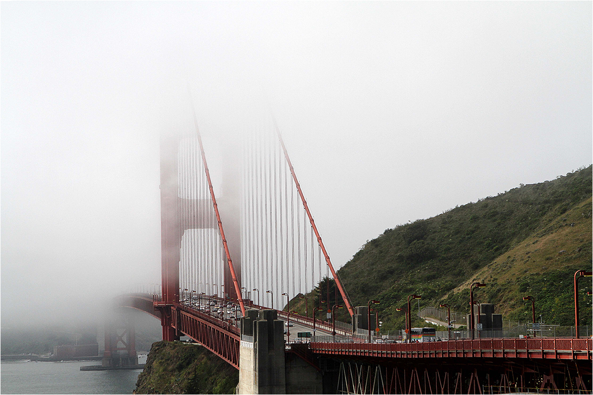 3. Platz: Anita Engel-Schober "Golden Gate Bridge"