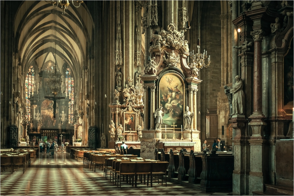 2. Platz: Brigitte Sanladerer "Stephansdom Wien"