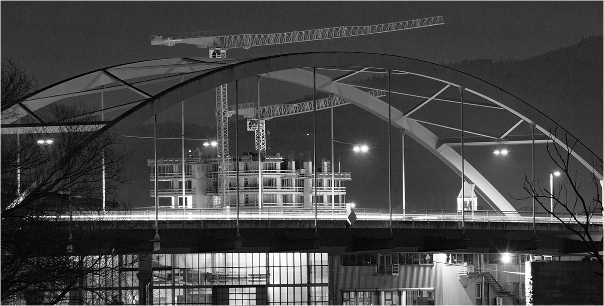 1. Platz: Lothar Renner "Brücke mit Hintergrund im Wandel"