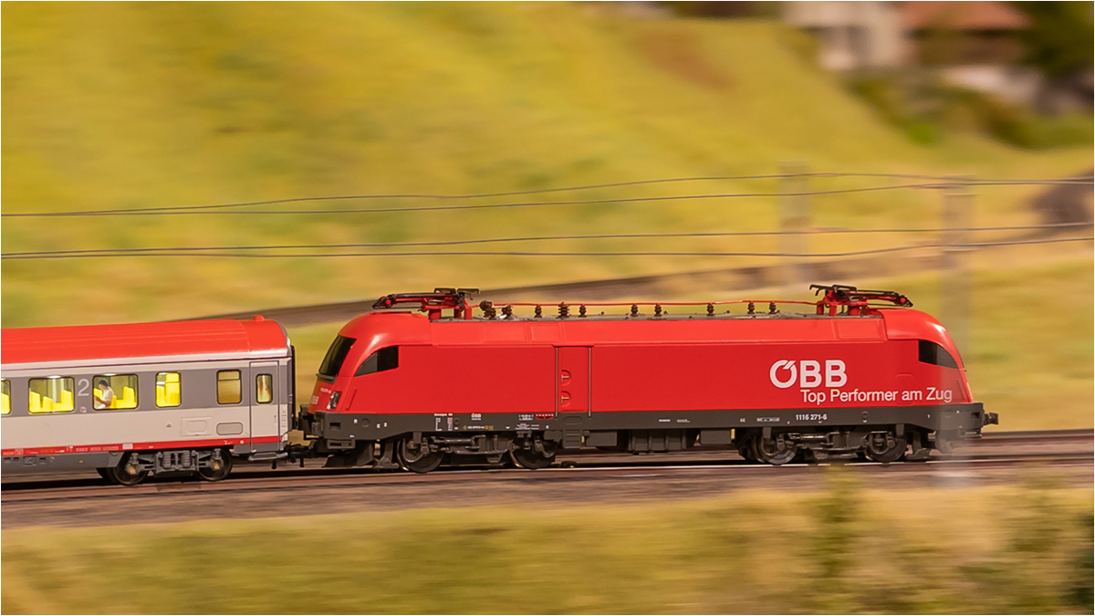 3. Platz: Josef Reiseck: "Modelleisenbahn"