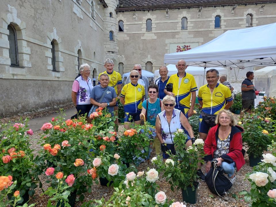 visite des jardins du château de Riveau