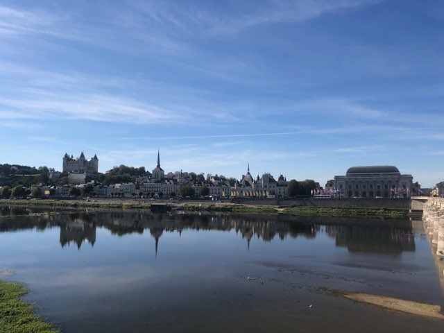 panorama : la Loire et Saumur