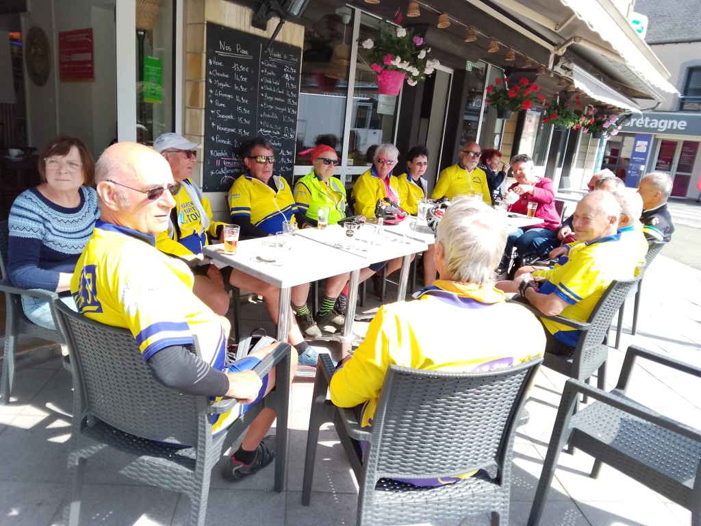 Arrêt raffraichissement : la bierre est bonne !