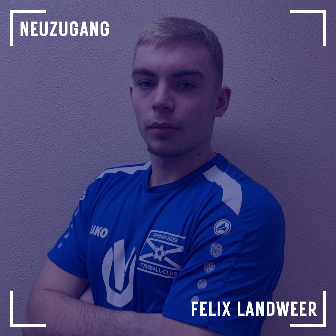 Felix Landweer wechselt zum Weißenseer FC