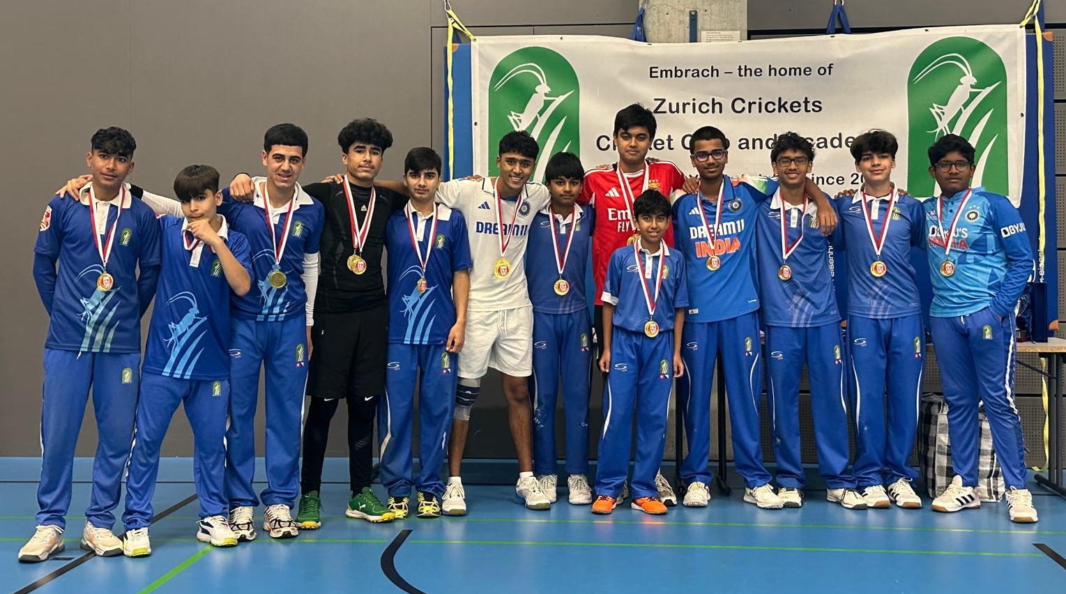 The U15 XI won the CSYL in 2024 and were runners-up in 2025. The players were Ishaan, Shahid, Fynn, Furqan, Deep, Kanan, Vedant, Nasir, Seyhishan, Avik, Raahi, Sarbaz, Hubaibullah, Faisal, Tejas and Siddhant