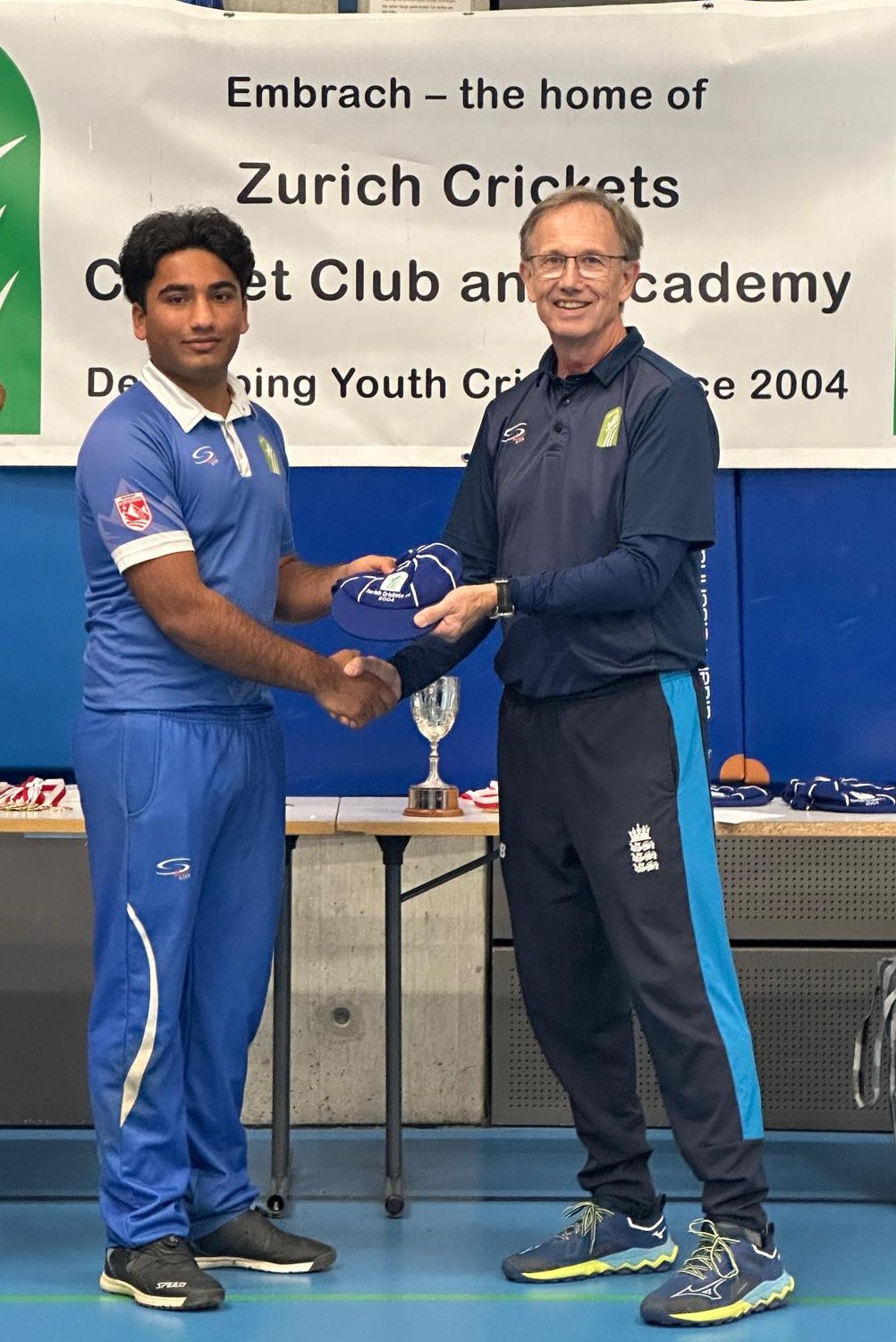 A Baggy Cap was presented to Tasal. As a batsman for the 2nd XI he will be fighting hard for a spot in the 1st XI next season.