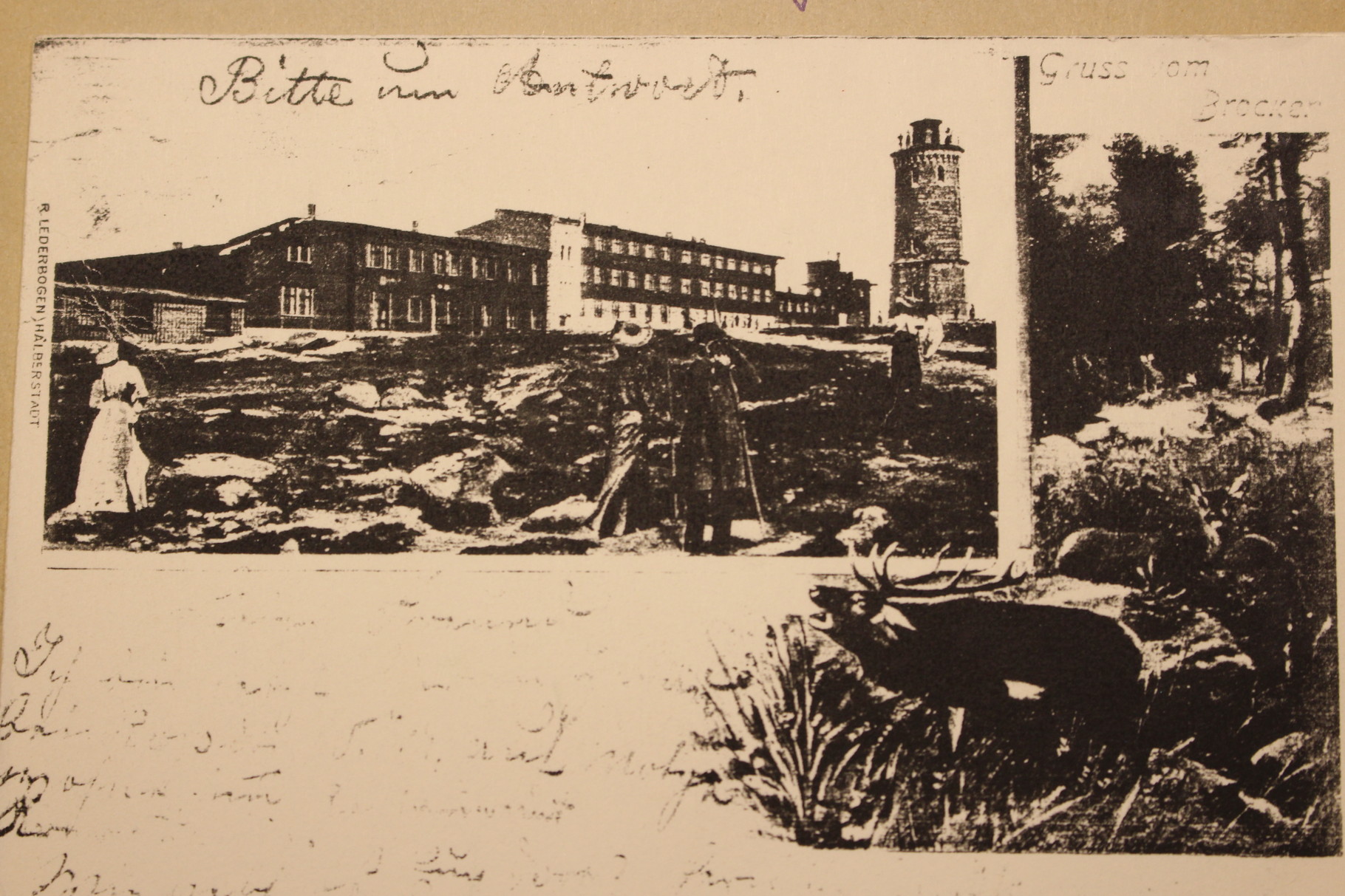 Der Brocken 1901