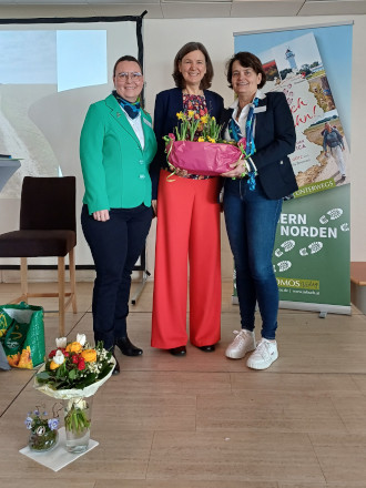 Foto vlnr.: Pamela Lepeschka, Heike Götz, Kathrin Dehn-Schumacher