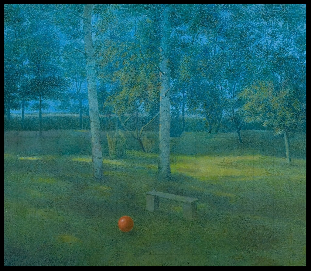 Der ungarische Garten (The Hungarian Garden), 70x80cm