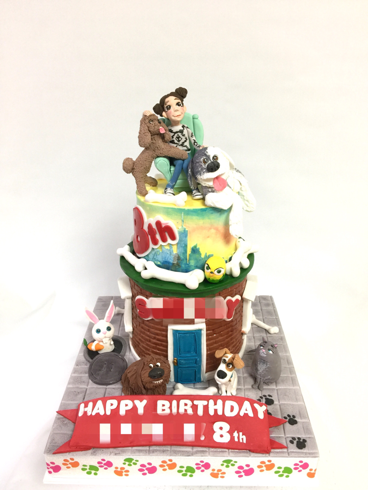 #愛犬家 #愛犬 #ペット #犬大好き #可愛いワンコ #犬 #猫 #トイプードル #フサフサ犬 #2段ケーキ #ケーキ #🎂 #🐶#thesecretlifeofpets #lifeofpets #dog #cat #kids #cake #birthdaycake