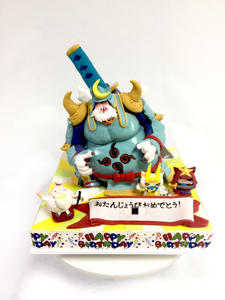 #ラスボス #ブシ王 #月兎組 #ブシ王ケーキ #ブルジョワG #ラストブシニャン #キラコマ #ケーキ #誕生日#yokaiwatch #bushiking #Japanesecharacter #fondantcake #sculpture #sculptedcake #bushi #boy #birthdaycake #🇯🇵 #⚔️ #🏯 #fondantfigure