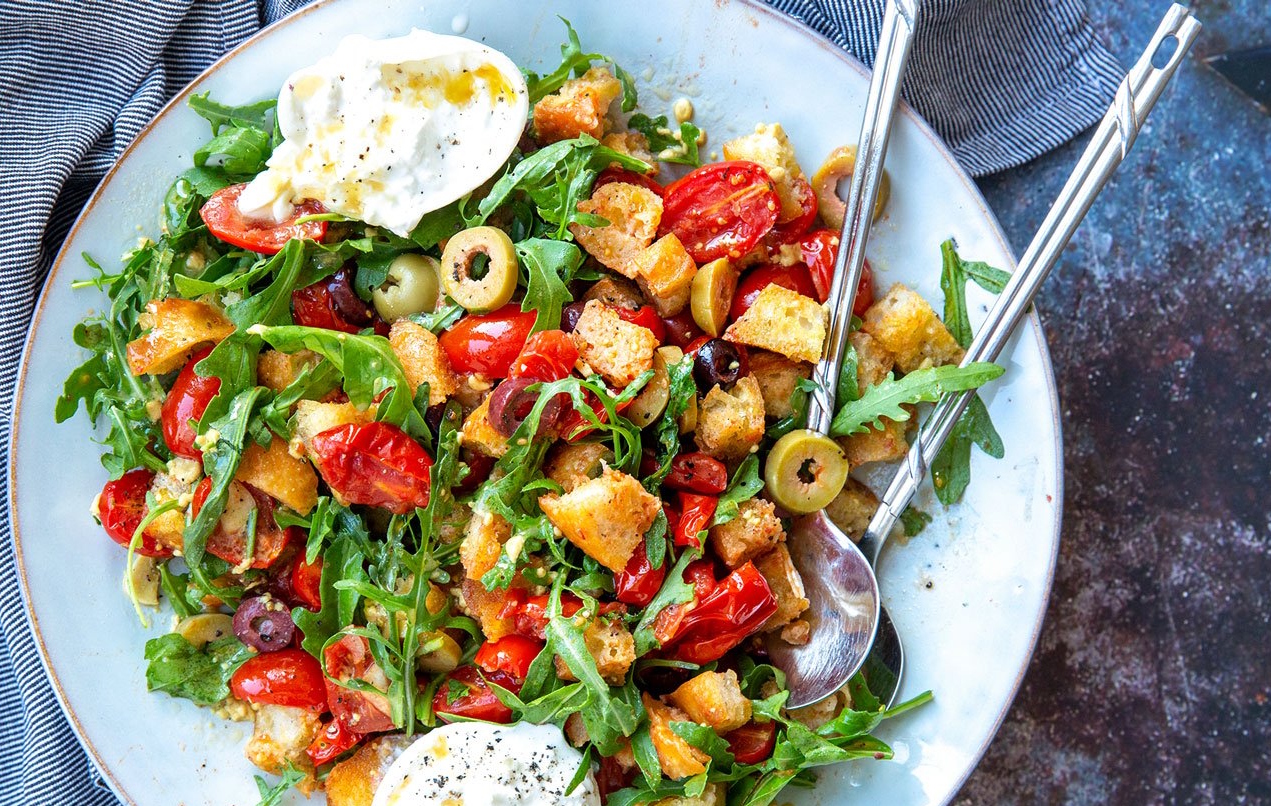 Panzanella - italienischer Brotsalat