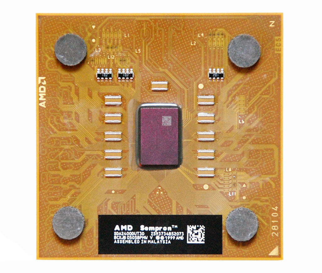 AMD Sempron (K7) - CPU MUSEUM - MUSEUM OF MICROPROCESSORS & DIE PHOTOGRAPHY