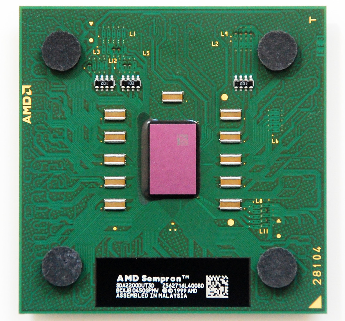AMD Sempron (K7) - CPU MUSEUM - MUSEUM OF MICROPROCESSORS & DIE PHOTOGRAPHY