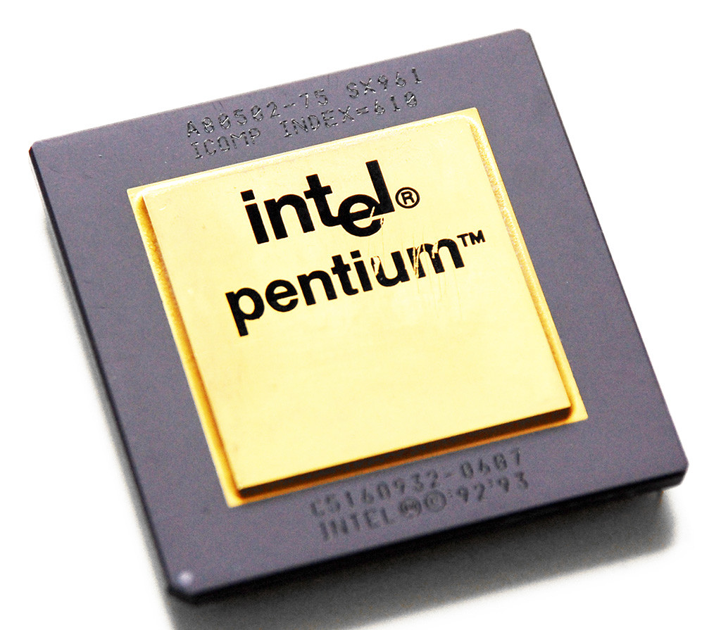 Intel Pentium CPU MUSEUM MUSEUM OF MICROPROCESSORS & DIE PHOTOGRAPHY