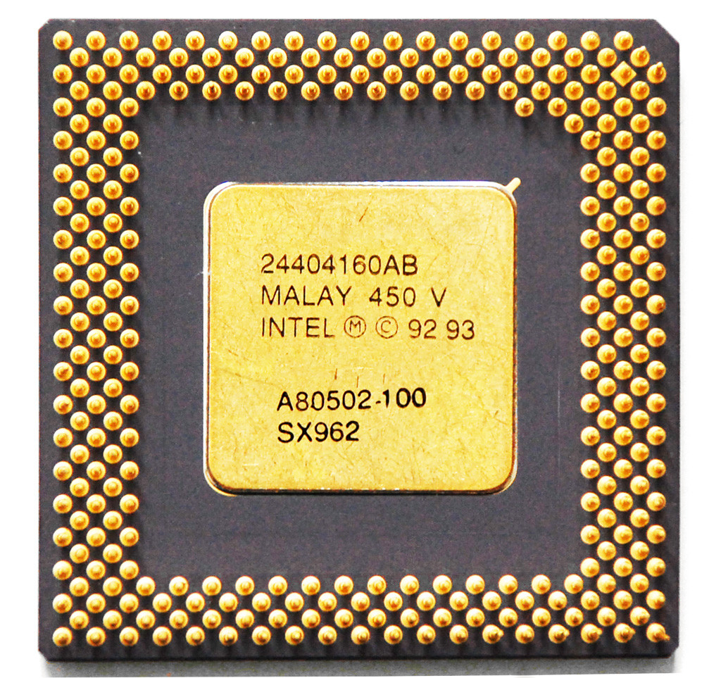 Intel Pentium CPU MUSEUM MUSEUM OF MICROPROCESSORS & DIE PHOTOGRAPHY