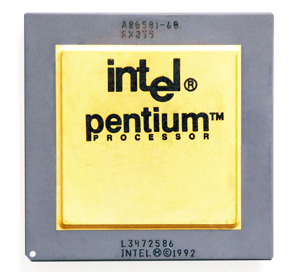 Intel Pentium CPU MUSEUM MUSEUM OF MICROPROCESSORS & DIE PHOTOGRAPHY