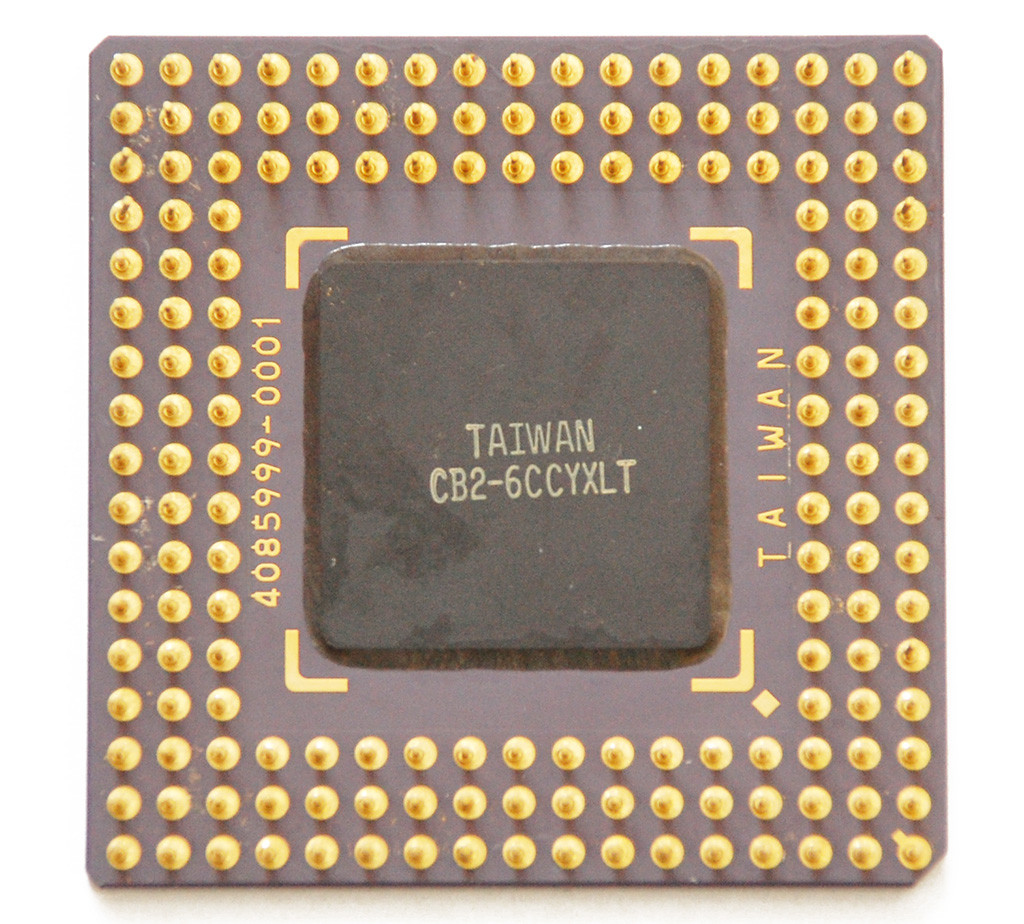 Texas Instruments 486 CPU MUSEUM MUSEUM OF MICROPROCESSORS & DIE