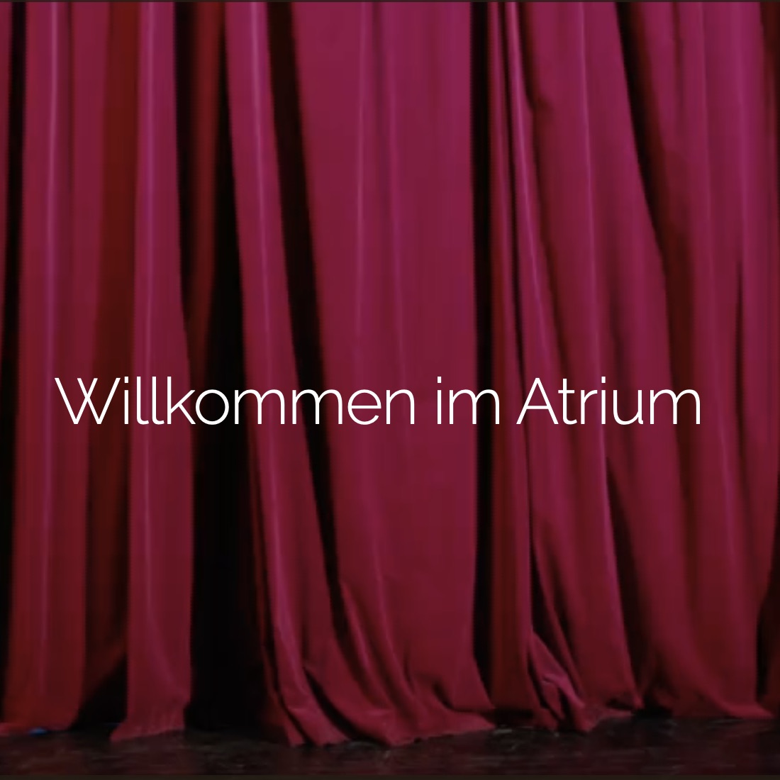 Atrium Berlin - Ab November regelmäßig