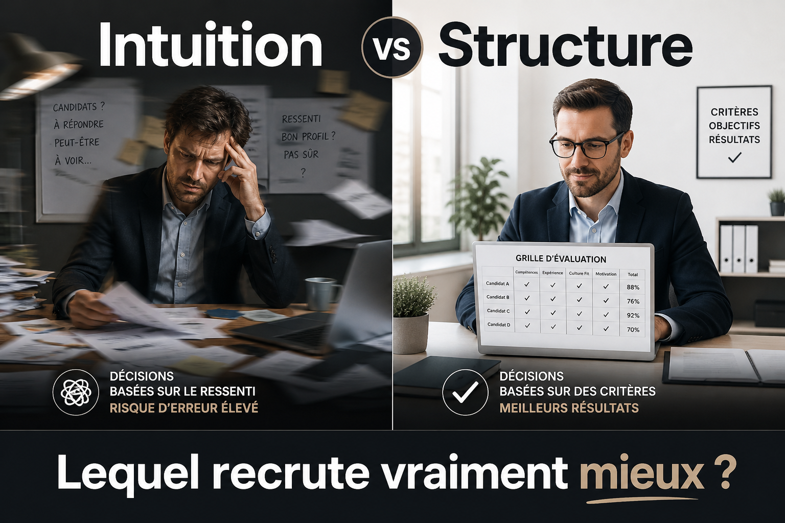 Vos entretiens de recrutement sont biaisés.