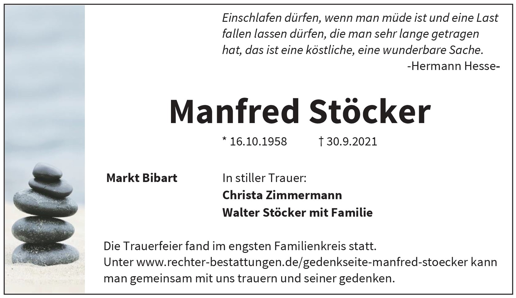 Traueranzeige