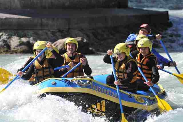 Rafting auf dem Inn