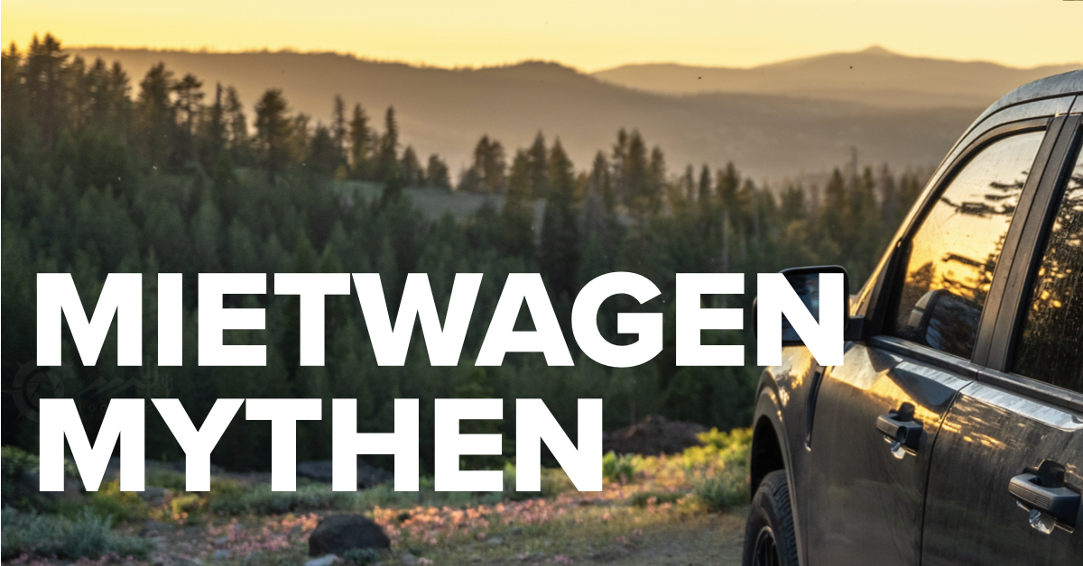 Mietwagen Mythen
