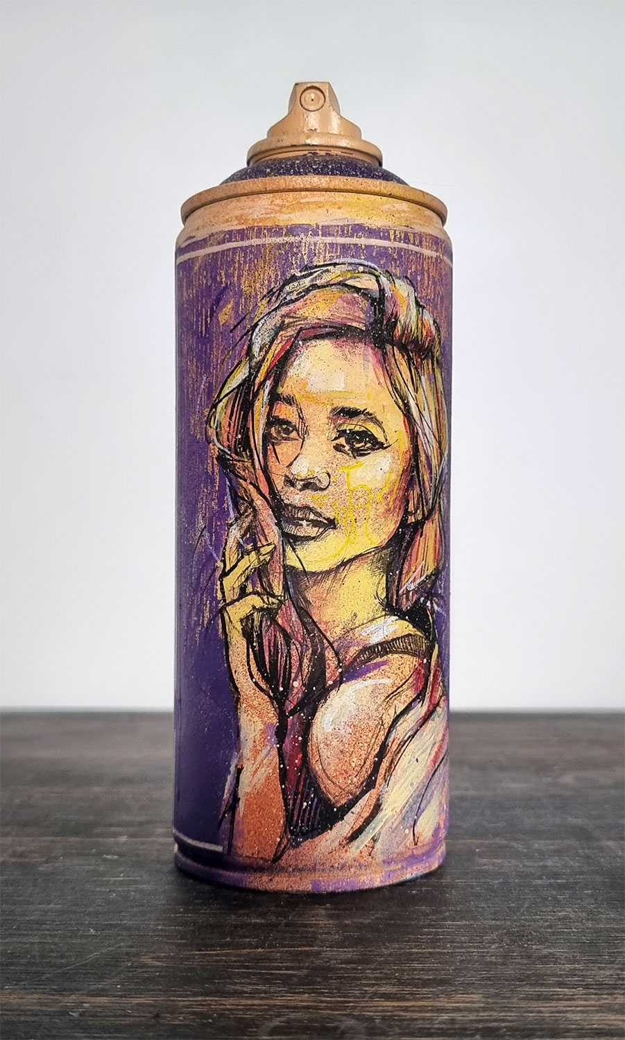 CUSTOM SPRAY CAN 78 GRAFFMATT