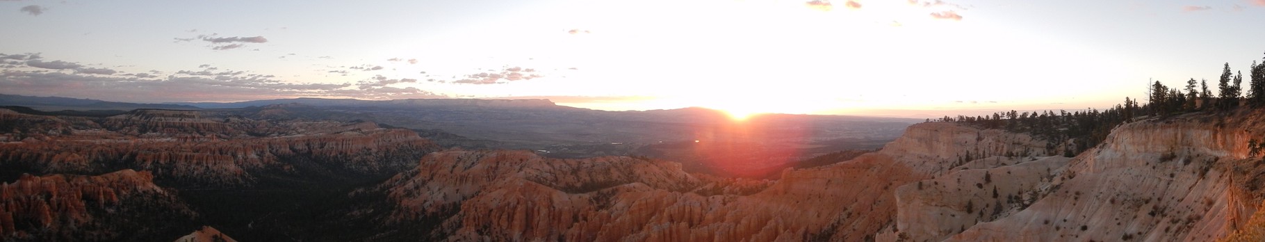 Sonnenaufgang über dem Bryce Canyon