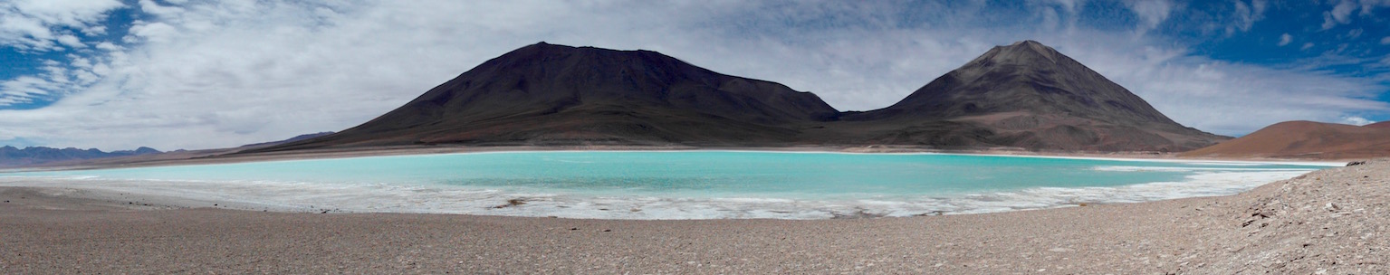 wunderschöne Laguna Verde