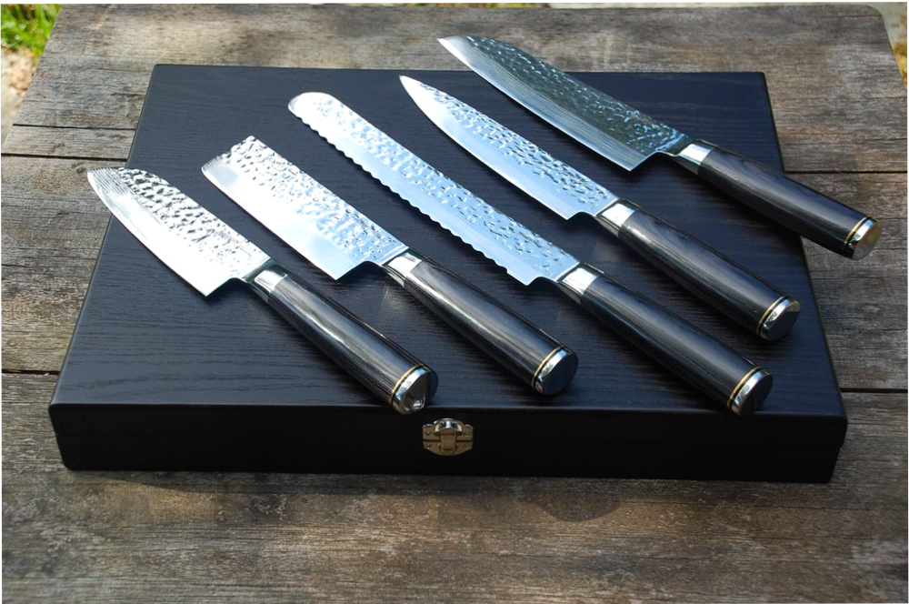 SEKI HAMMERD KNIFE SET 5 PIECES GLOBUS Kitchenware Official website