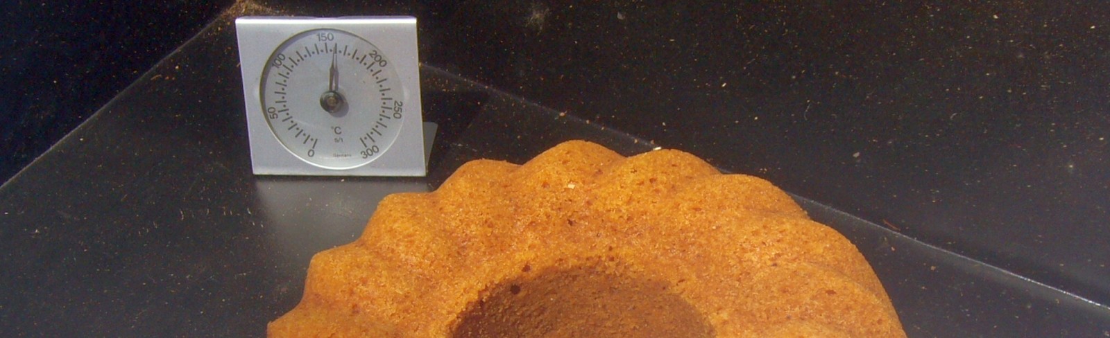 Kuchen im Solarofen bei 160°C