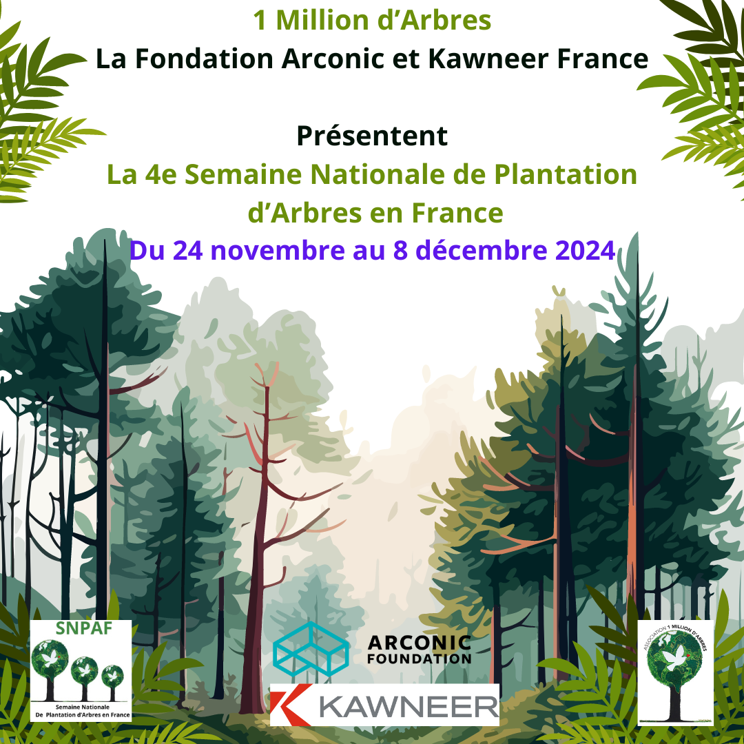 4ème Semaine Nationale de Plantation d'Arbres en France