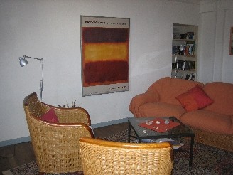 Das Wohnzimmer der Ferienwohnung Wernze in Sainte Anne la Palud - Bretagne