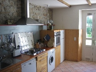 Küche der Ferienwohnung Wernze in Sainte Anne la Palud - Bretagne