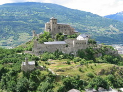 Chateau à Sion, Valais