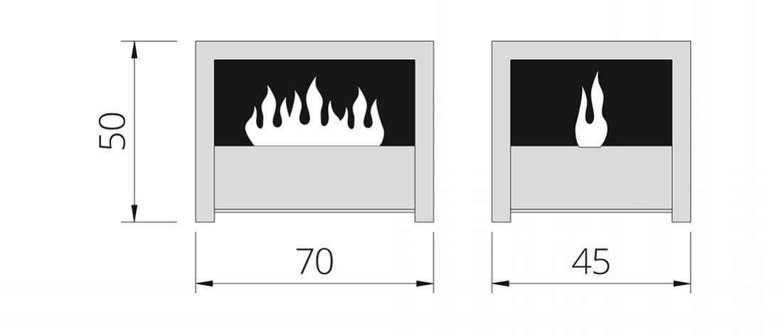 Effektfeuer - Elektrofeuer - Loungefire/Ethanolfeuer/Effektfeuer