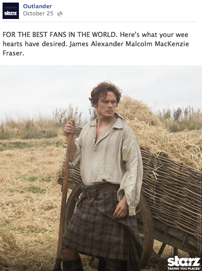 Quelle: www.facebook.com/OutlanderTVSeries.starz