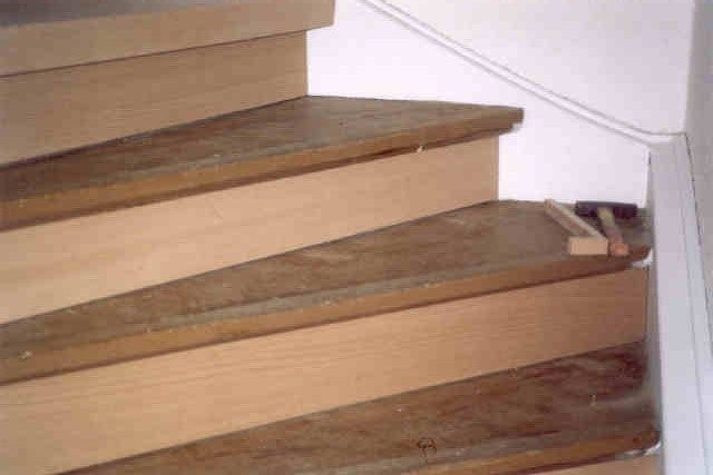 Aus Alt mach Neu Treppe