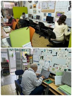 『喫茶ポエル』で楽しく談笑(^^♪