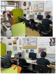 麦わら帽子で『ハットの日』(^^)/