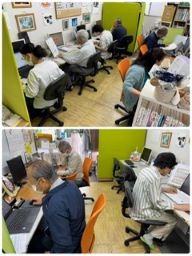 衣替えして『アロハの日』です(^^♪