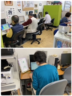コツコツ、タイピング！(^^♪